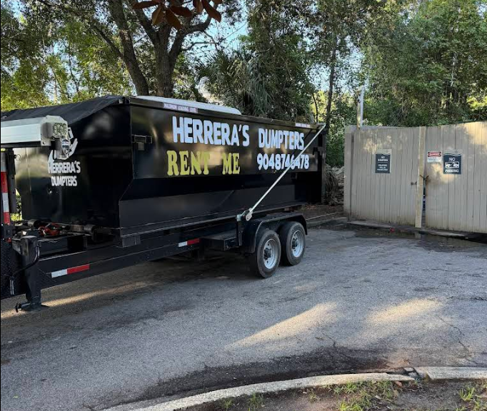 Roll-off dumpster rental in Jacksonville FL Property Management